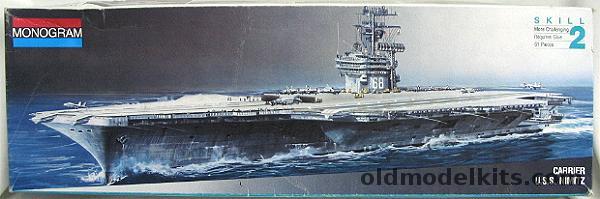 Monogram 1/825 USS Nimitz Nuclear Aircraft Carrier, 3004 plastic model kit